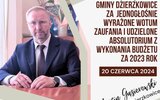 Dzierzkowice: Wójt M. Gąsiorowski z jednogłośnym absolutorium i wotum zaufania