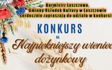 Łaszczów: Konkurs dożynkowy ogłoszony