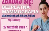 Krzywda: Zapisy na bezpłatną mammografię