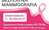 Krynice: Mammografia ratuje życie