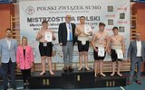 Łaszczów: Pierwsze medale MP sumoków
