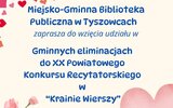 Tyszowce: Gminne eliminacje małych recytatorów
