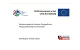 Gmina Łuków: Jest dotacja na zaplecze dla centrum w Kownatkach